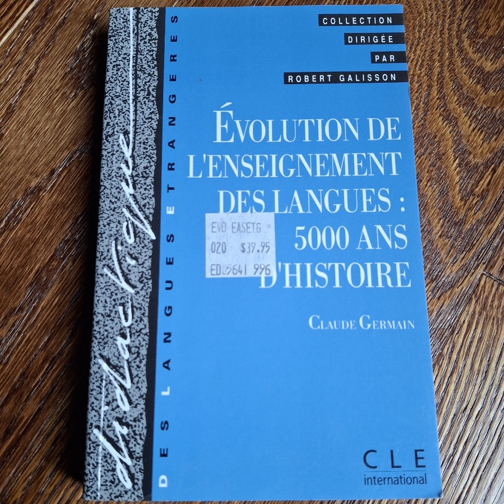 Livre: Évolution de l'enseignement des langues : 5000 ans d'histoire